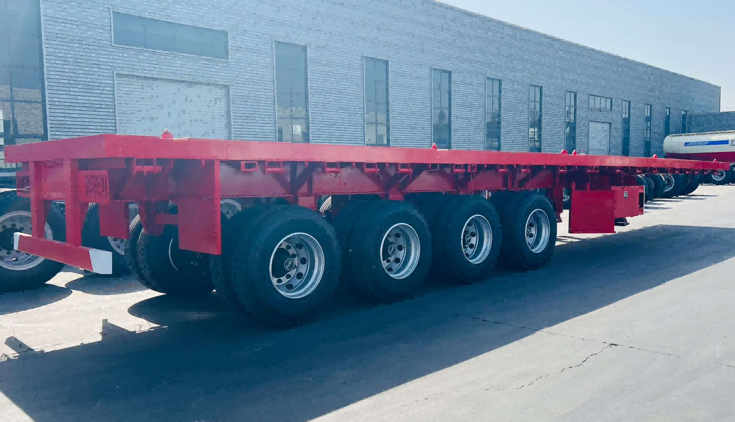 4 axles 13.8m semi trailer